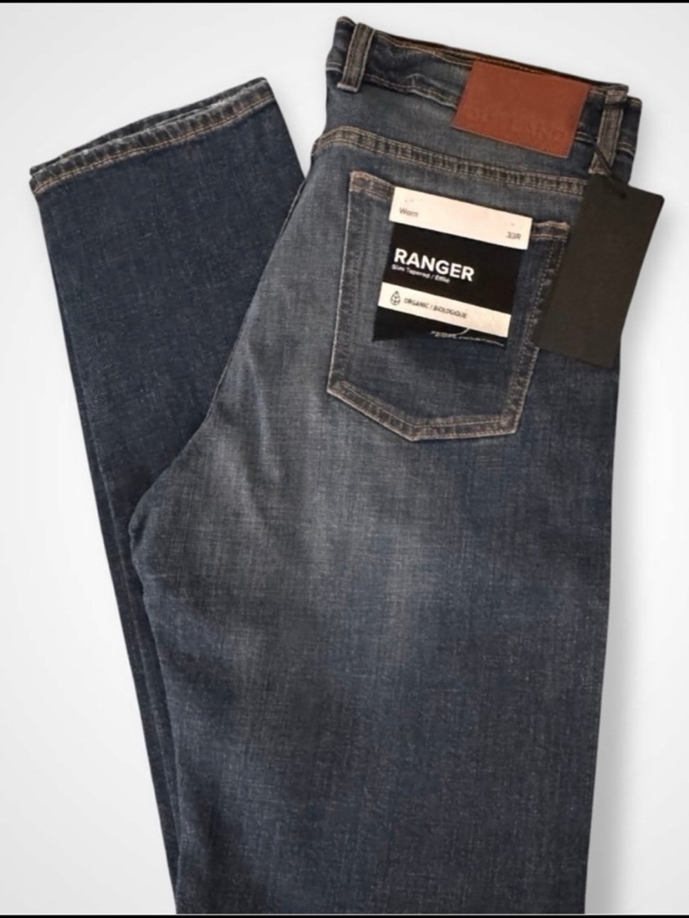 Outland Denim Ranger Slim Distressed Jeans